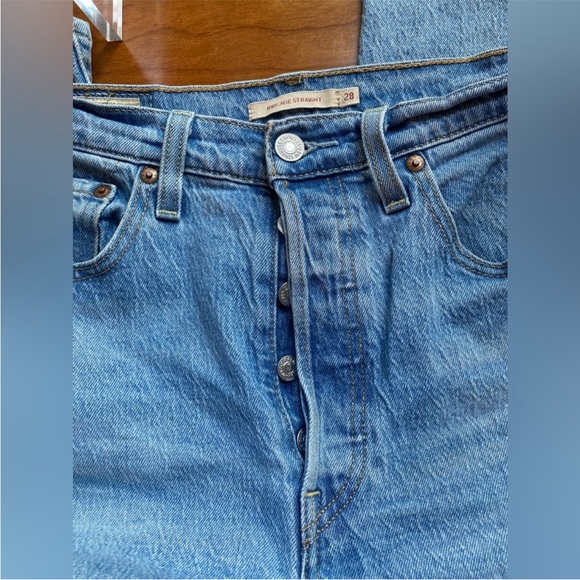 Full Length Ribcage Straight Jean (28) Samba Tango Light - Picture 5 of 8